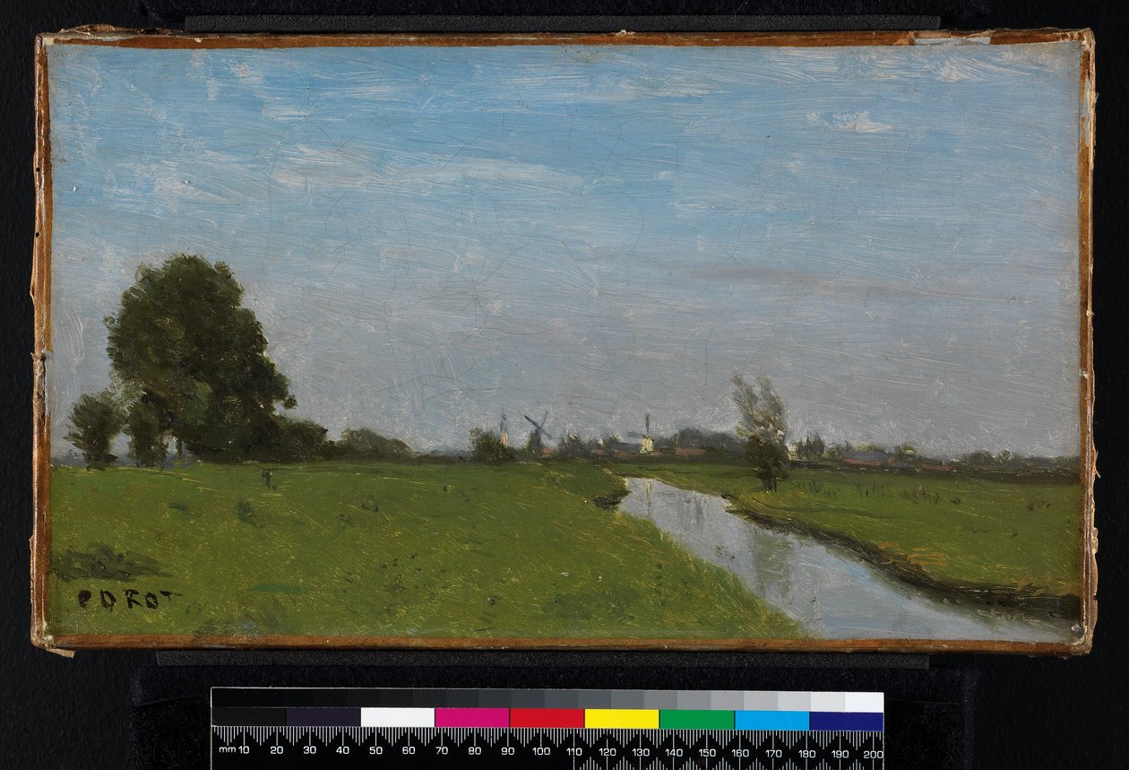 Paysage hollandais, 1854 - Jean Baptiste Camille Corot
