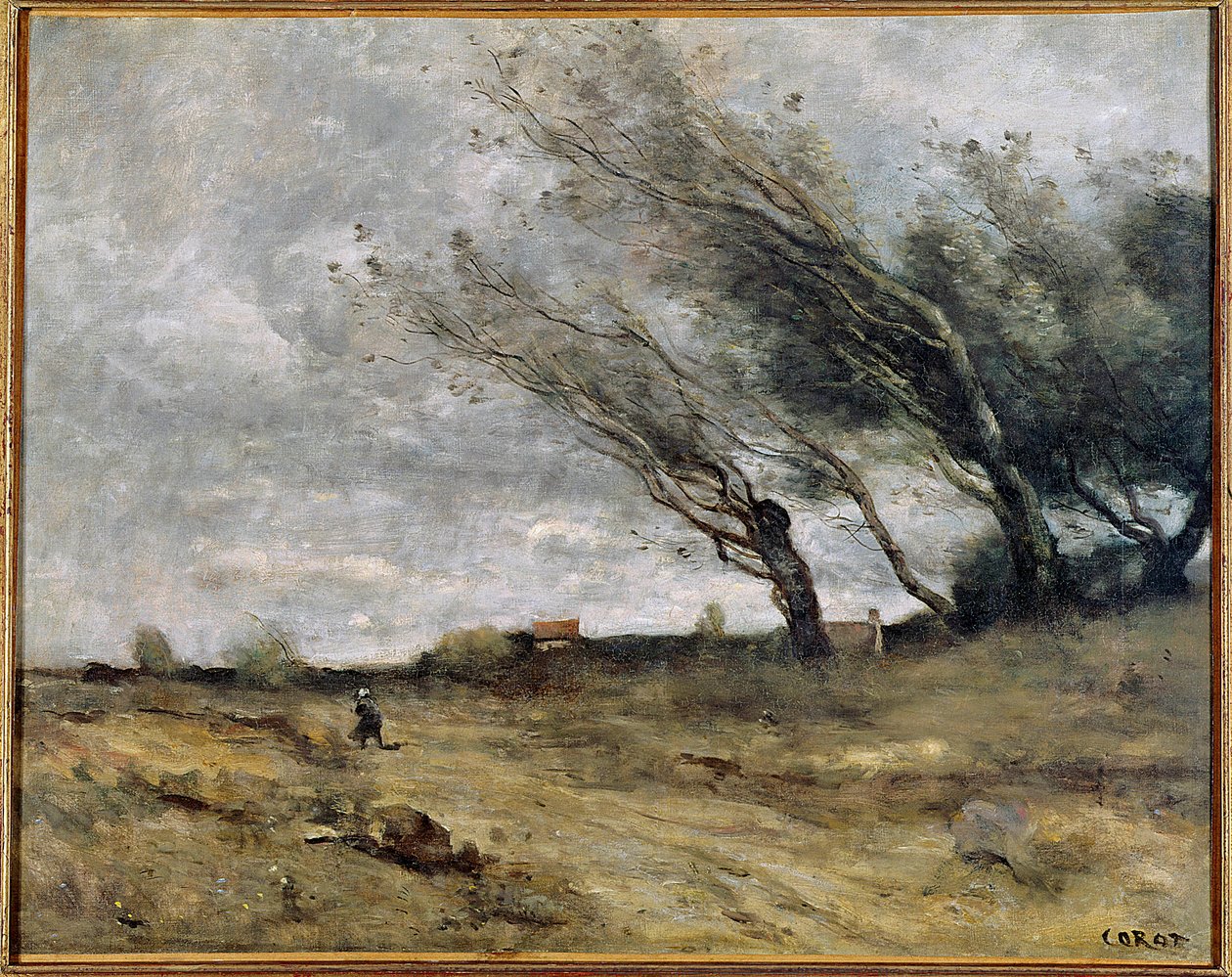 Tempête - Jean Baptiste Camille Corot