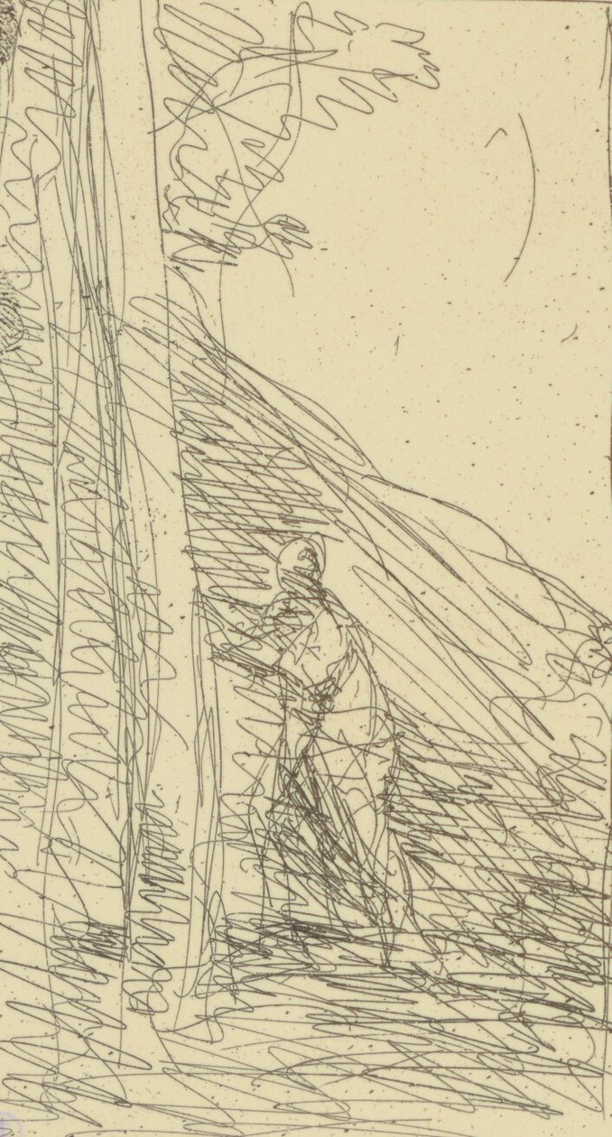 Griffonnage - Jean-Baptiste-Camille Corot