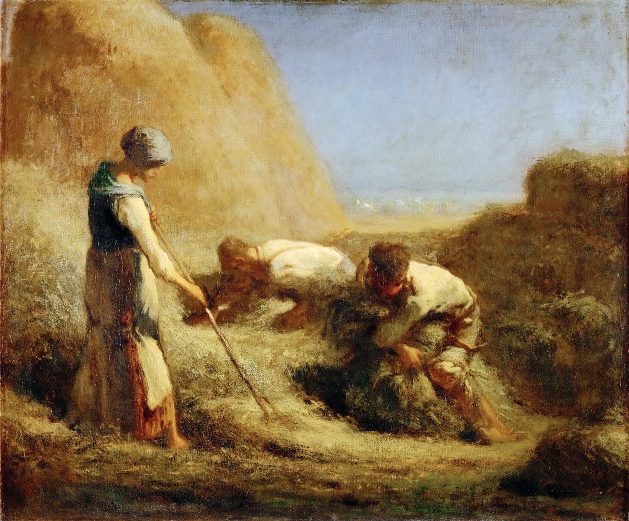 Jean-Baptiste-Camille Corot, 1850-51 - Les faucheurs - Jean Baptiste Camille Corot