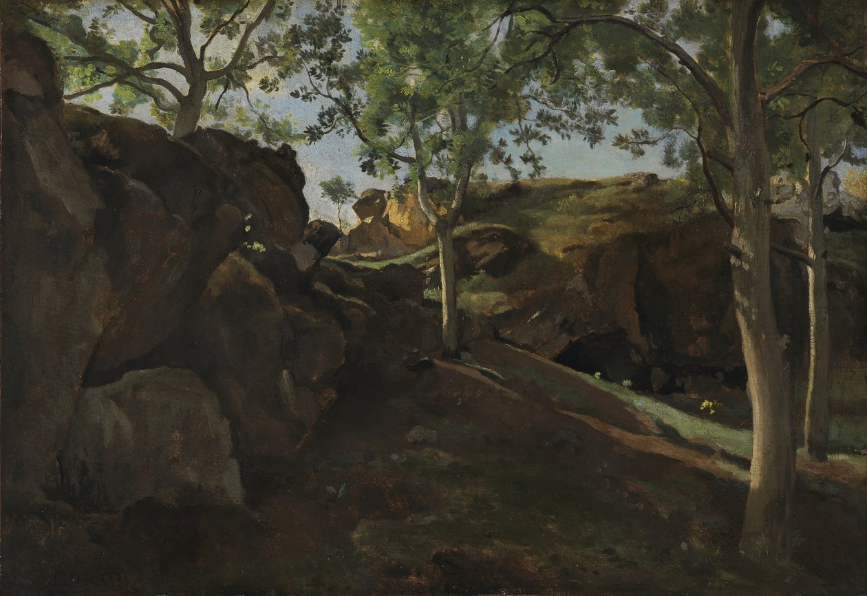 La Châtaigneraie, 1830-40 - Jean Baptiste Camille Corot