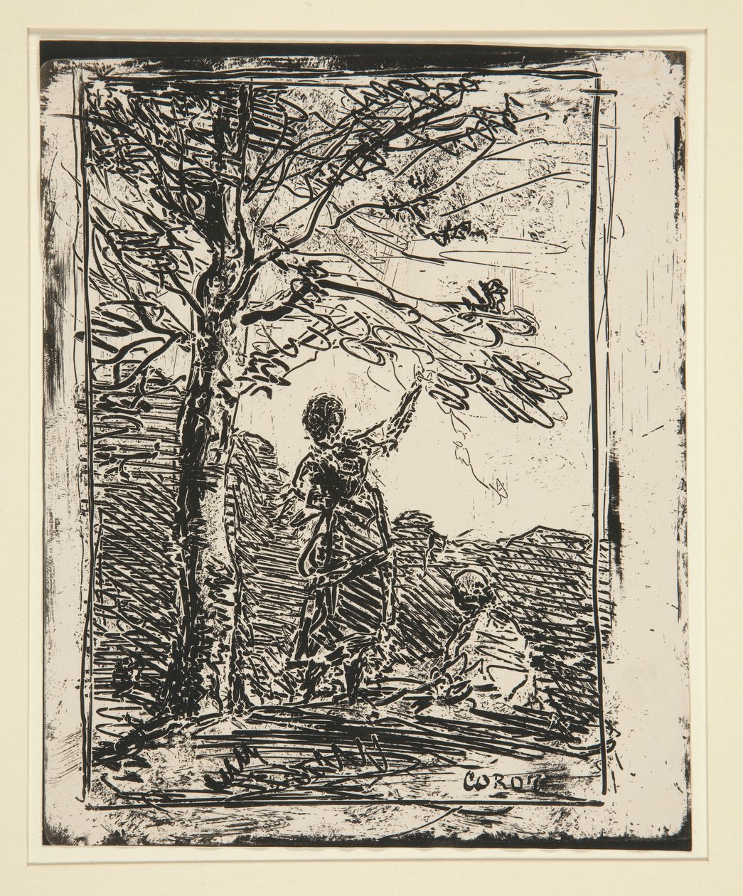 La Jeune Fille et la Mort - Jean Baptiste Camille Corot