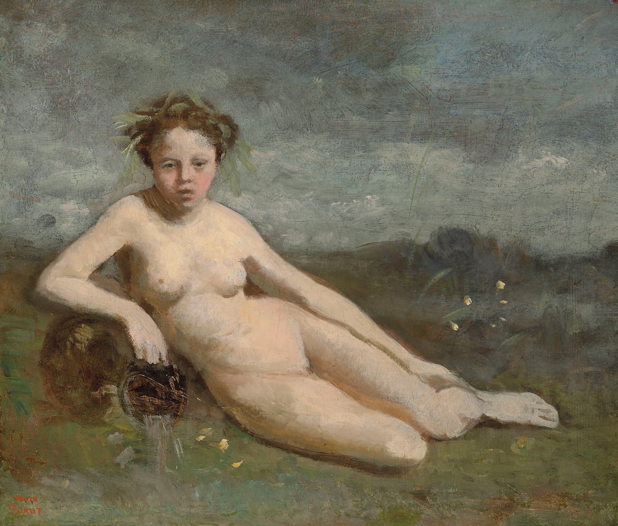 La Source - Jean-Baptiste-Camille Corot