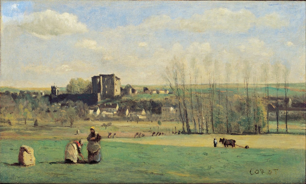 Paysage de La Ferté-Milon - Jean Baptiste Camille Corot