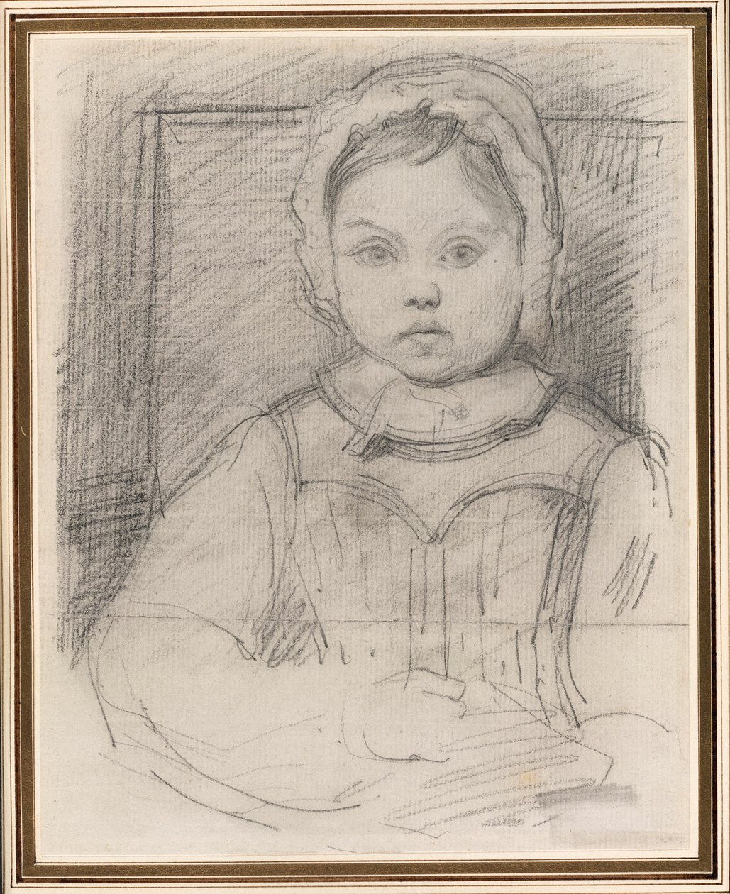Portrait de Louis Robert, 3 ans - Jean Baptiste Camille Corot