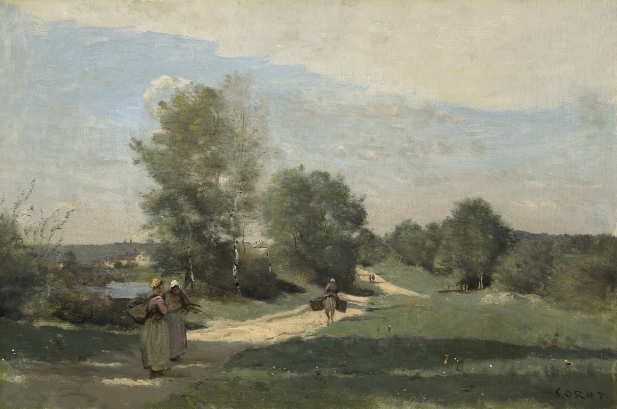 Route au bord de l