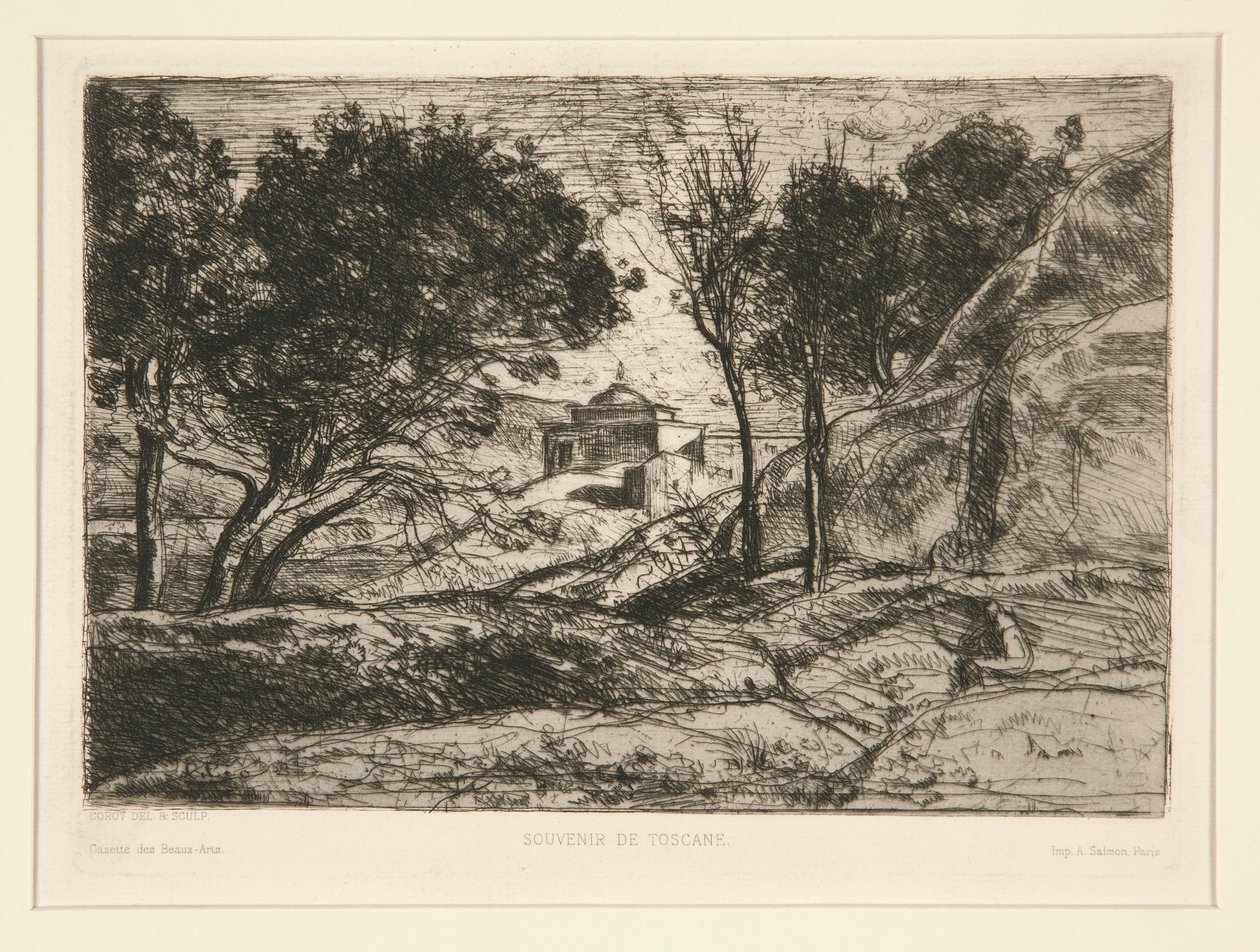 Souvenir de Toscane - Jean Baptiste Camille Corot