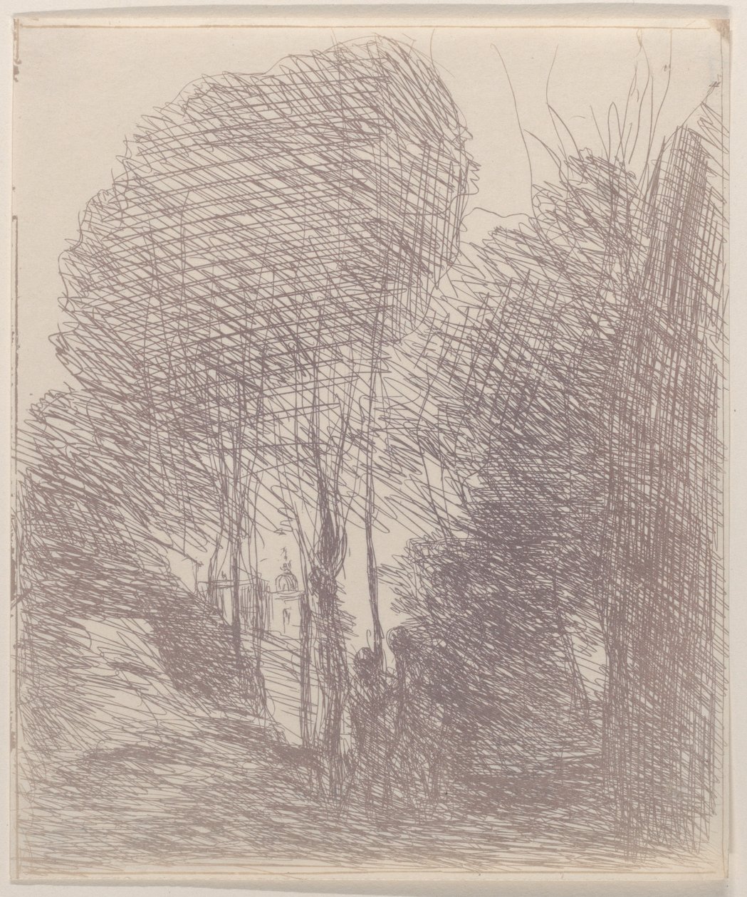 Souvenir de la Villa Pamphili, 1871 - Jean Baptiste Camille Corot