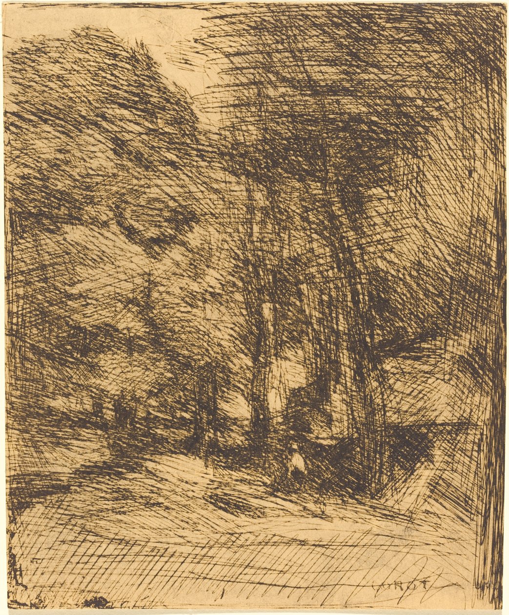 Souvenir du Bas-Breau - Jean Baptiste Camille Corot