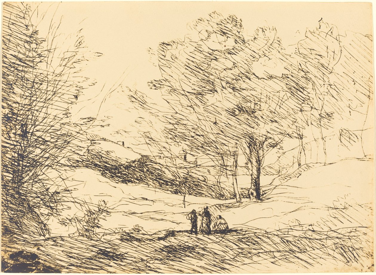 Souvenir du Lac Majeur, 1871 - Jean Baptiste Camille Corot