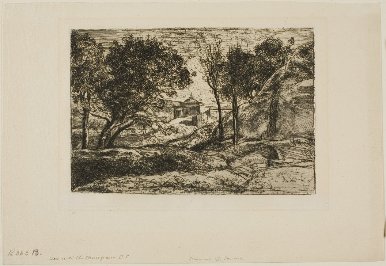 Souvenir de Toscane - Jean-Baptiste-Camille Corot