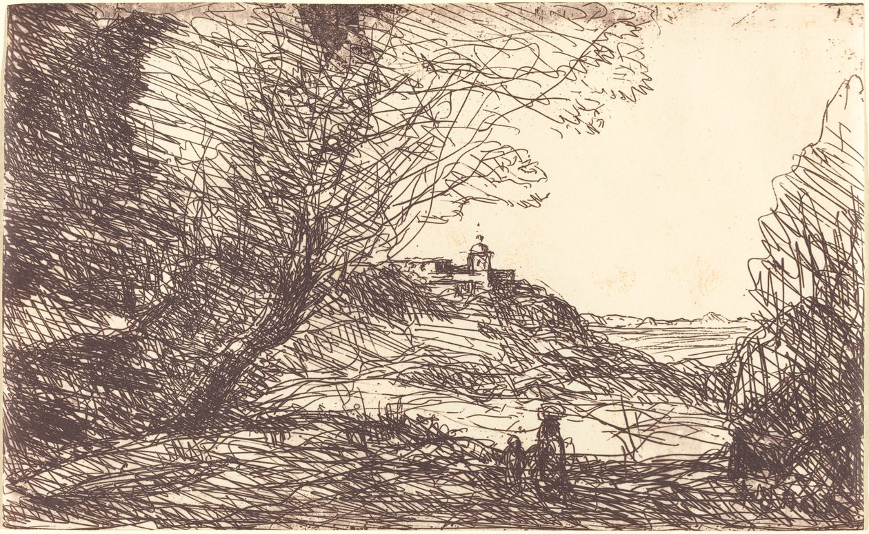 Souvenir des environs de Monaco - Jean Baptiste Camille Corot