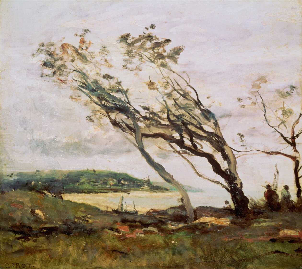 Jour de Tempête sur la Manche - Jean Baptiste Camille Corot