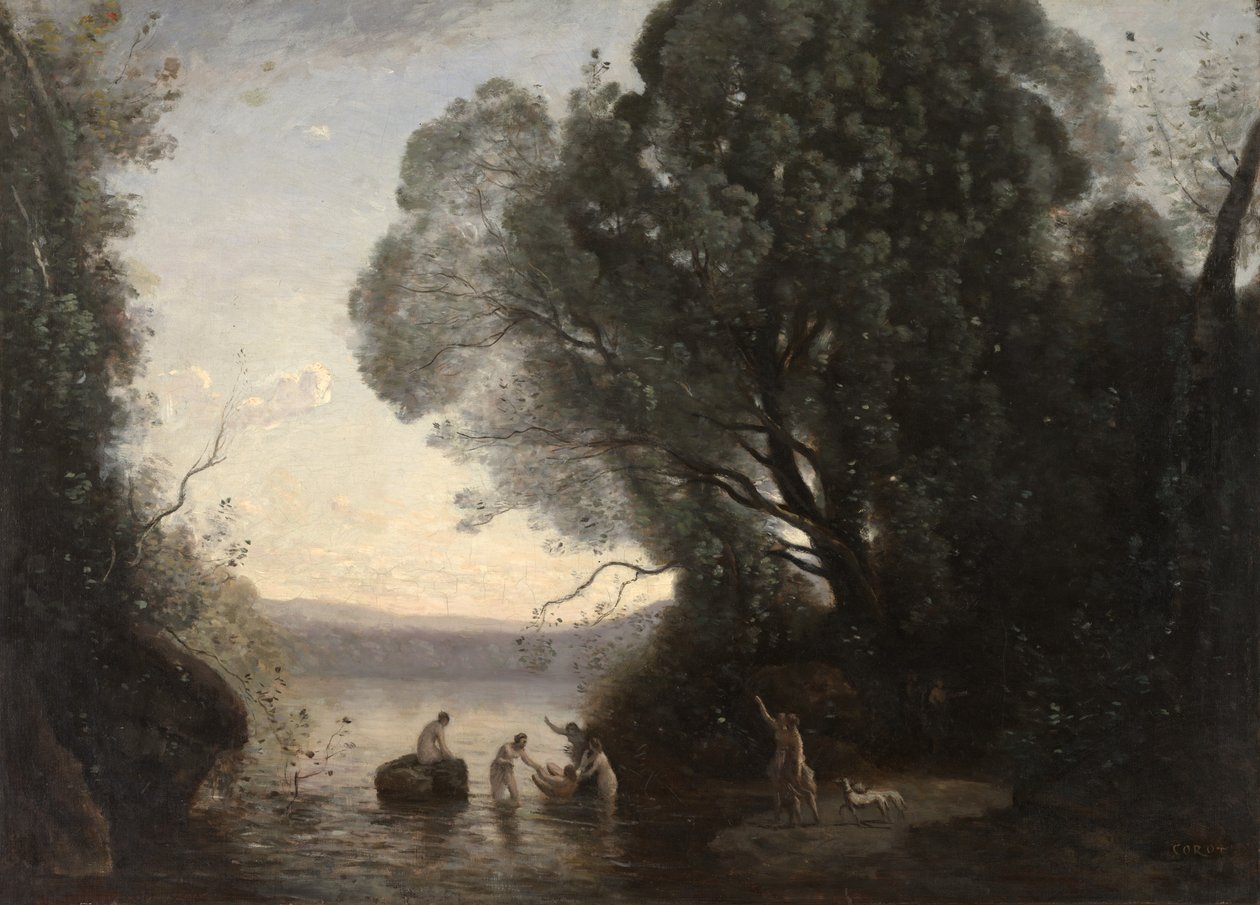 Le Bain de Diane, vers 1855 - Jean Baptiste Camille Corot
