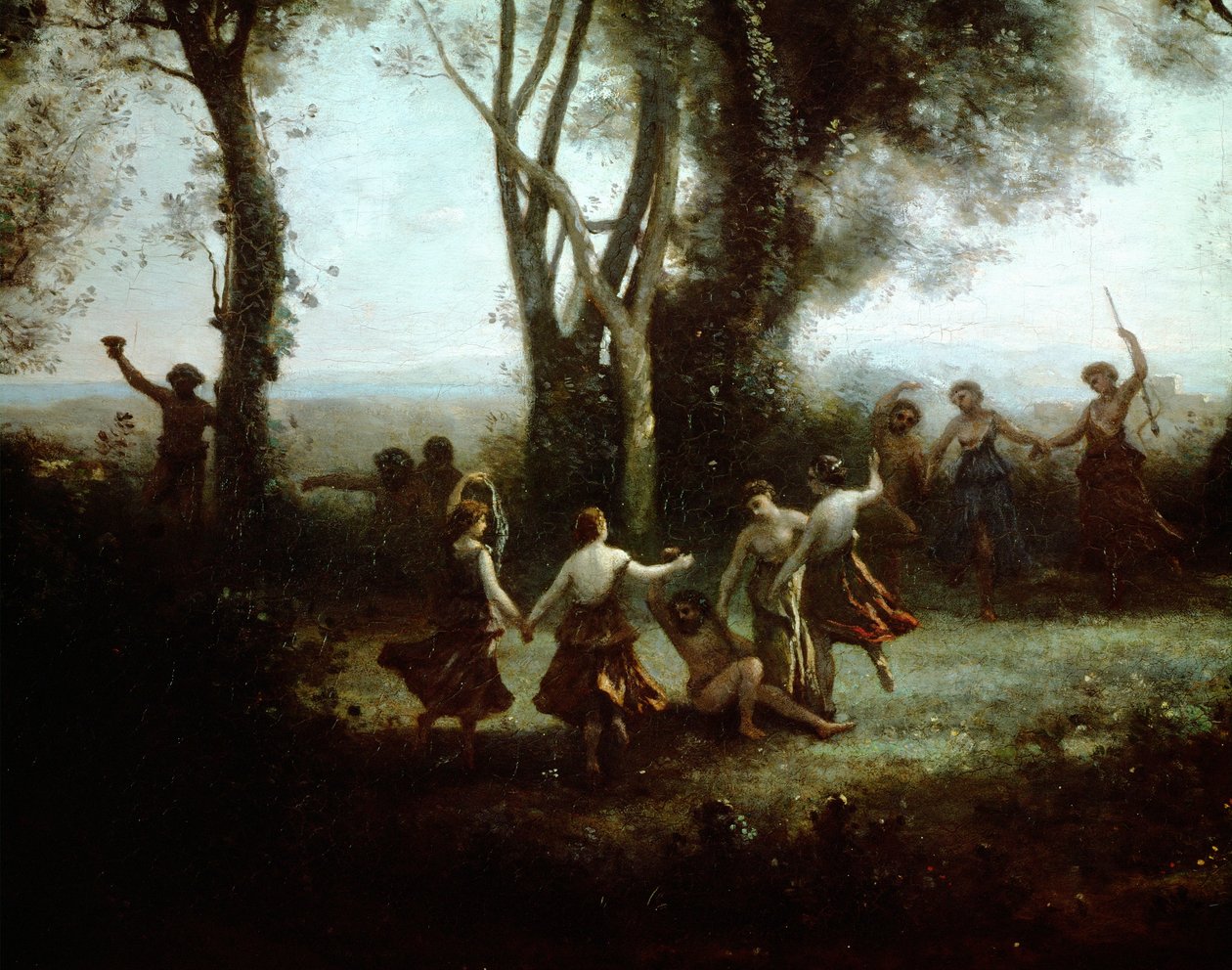 La danse des nymphes ... - Jean Baptiste Camille Corot