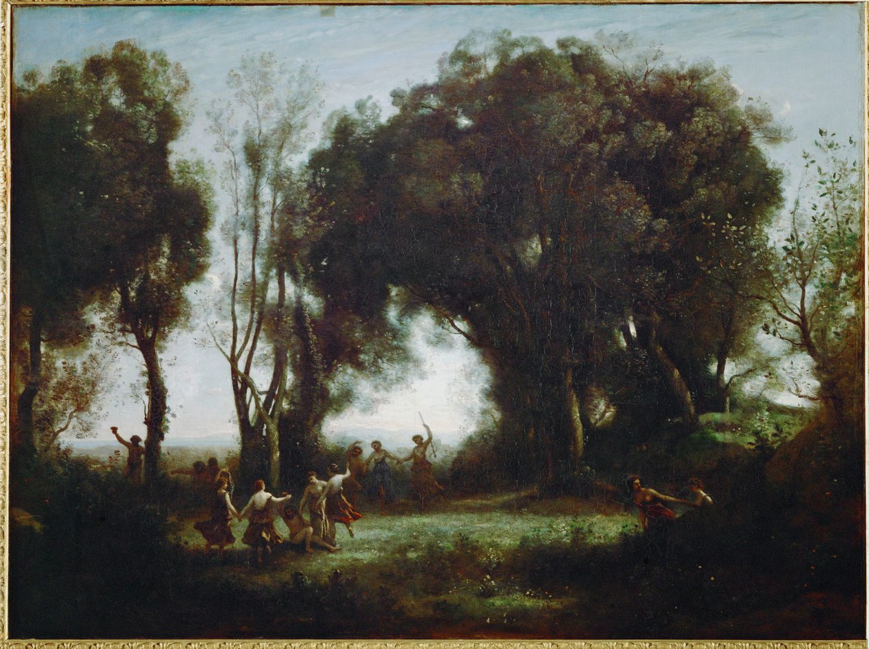 La danse des nymphes ... - Jean Baptiste Camille Corot
