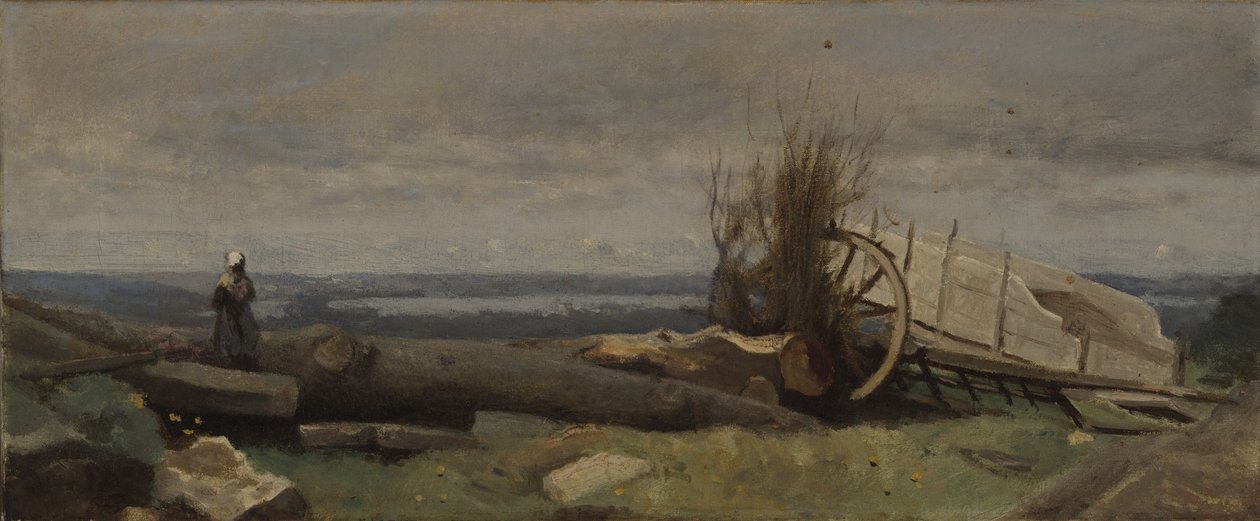La plaine de la Beauce, vers 1840-45 - Jean Baptiste Camille Corot