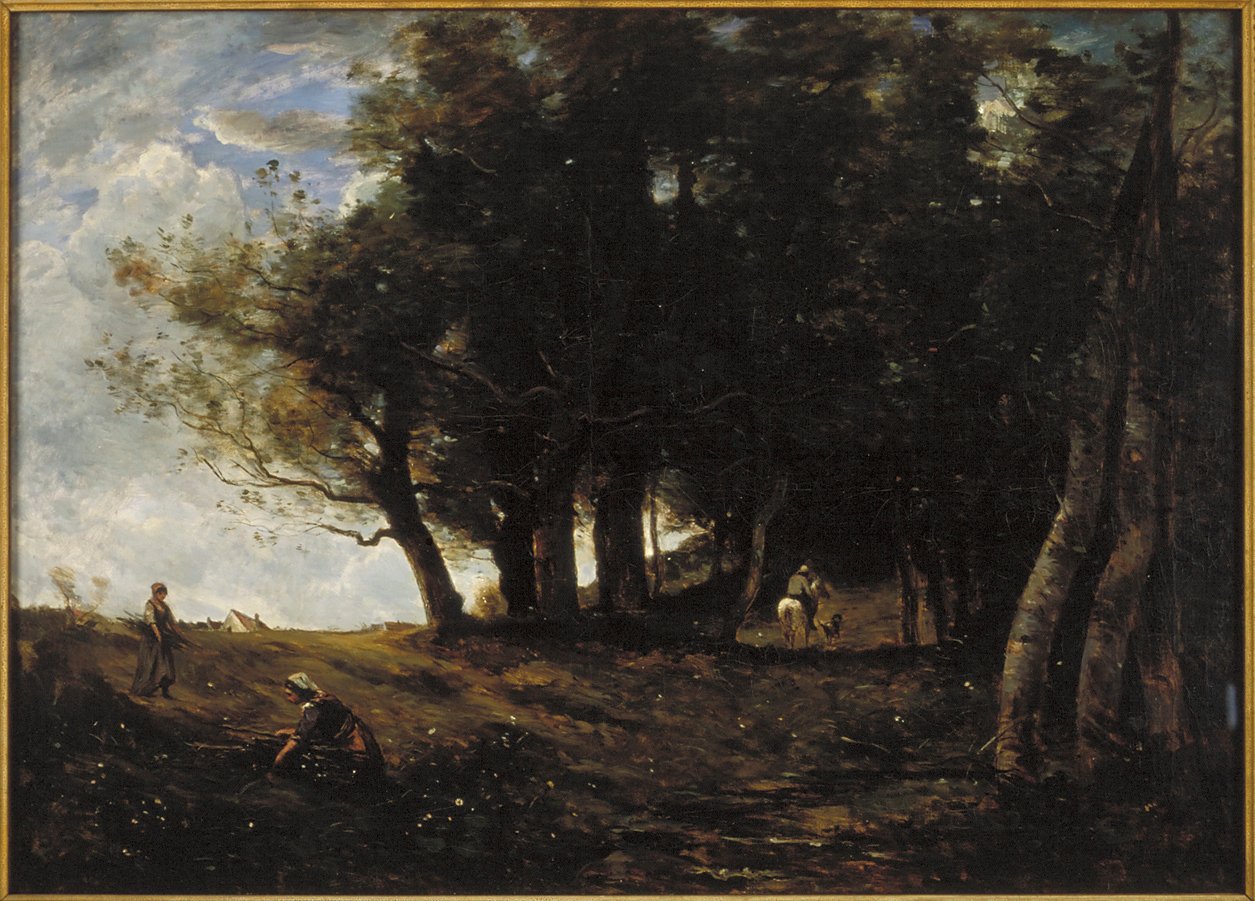 Les Ramasseurs de bois, 1875 - Jean Baptiste Camille Corot