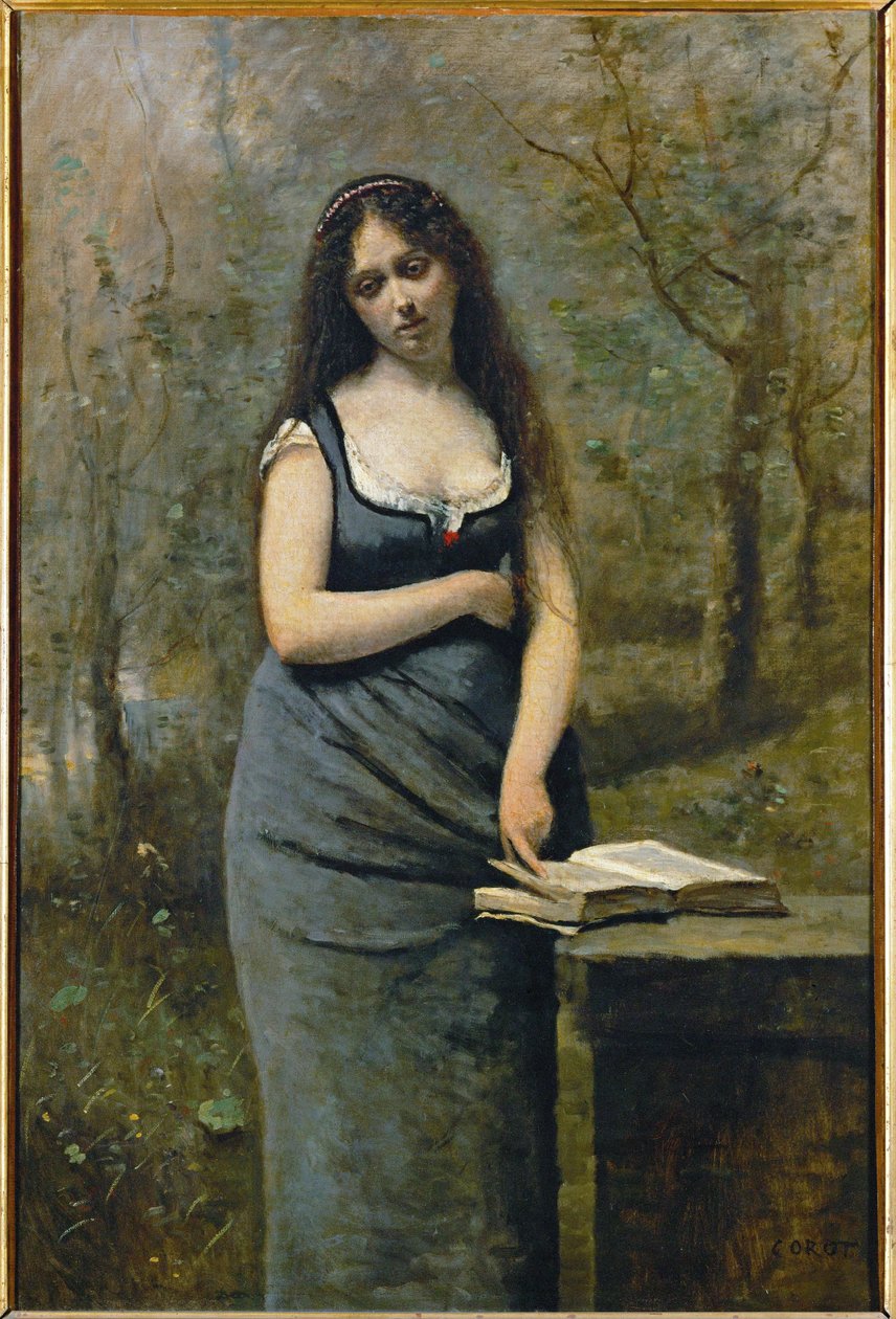 Velleda ... - Jean Baptiste Camille Corot