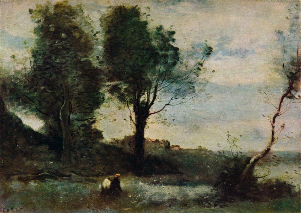 Ramasseurs de bois, vers 1865, 1913 - Jean Baptiste Camille Corot