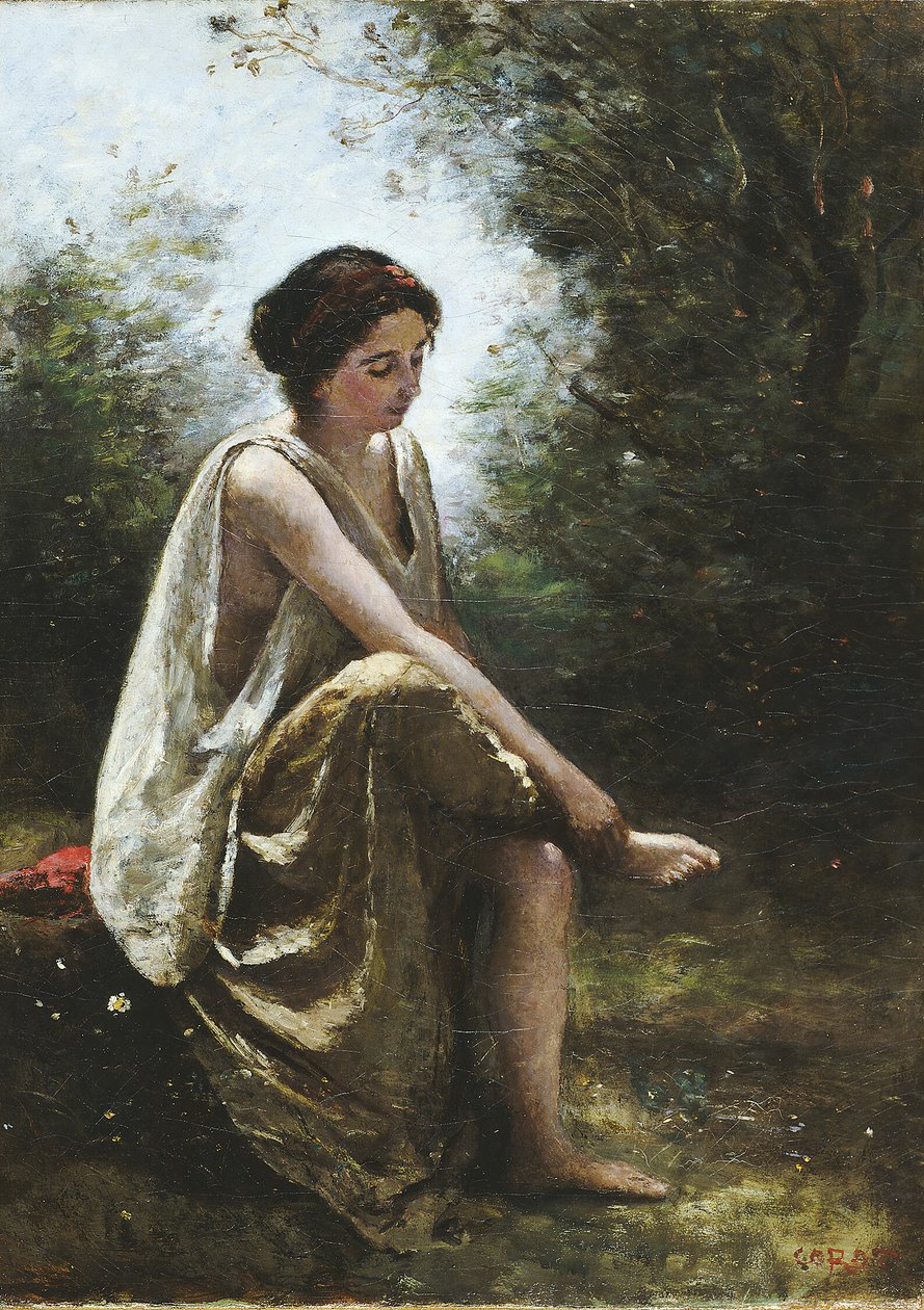 Eurydice blessée - Jean Baptiste Camille Corot