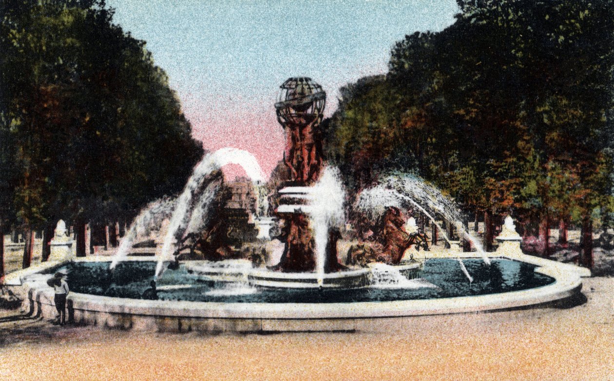 Paris : vue de la fontaine des quatre parties du monde, ou fontaine de l