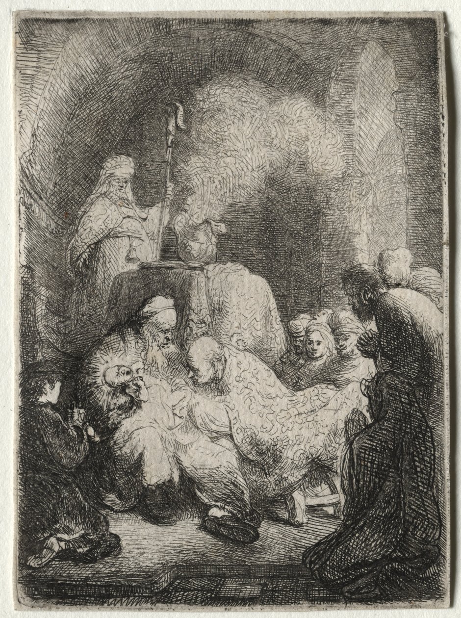La Circoncision : Petite Plaque - Jean Baptiste Carpeaux