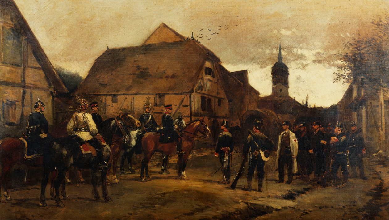 La Capture, 1878 - Jean-Baptiste Edouard Detaille