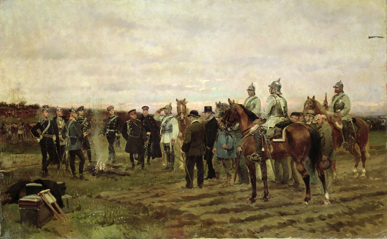 Les Otages : Souvenir de la campagne de 1870-71, 1878 - Jean Baptiste Edouard Detaille