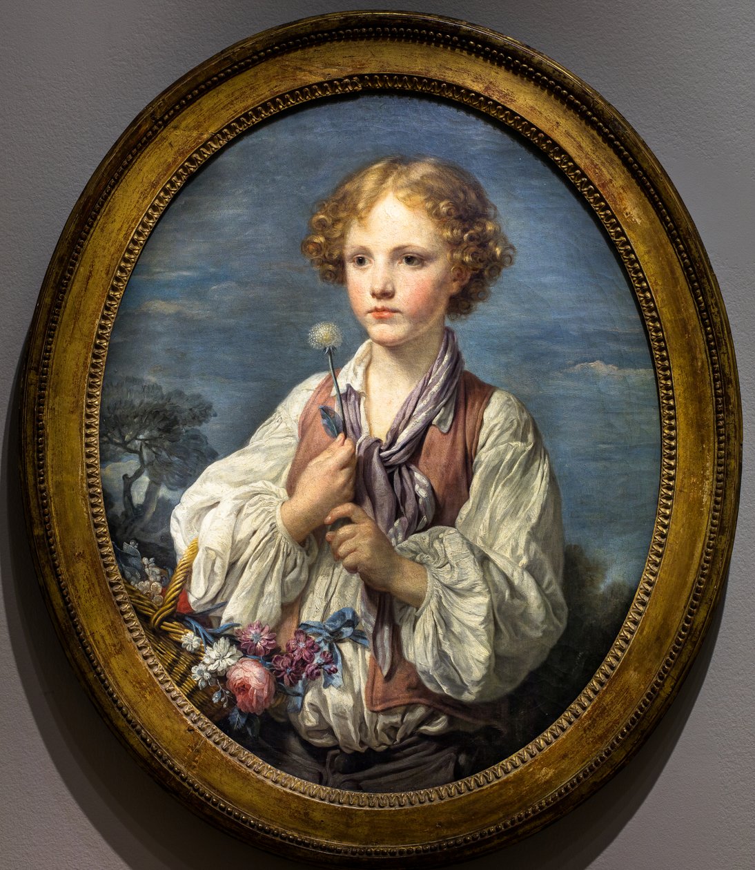 Un jeune berger - Jean Baptiste Greuze