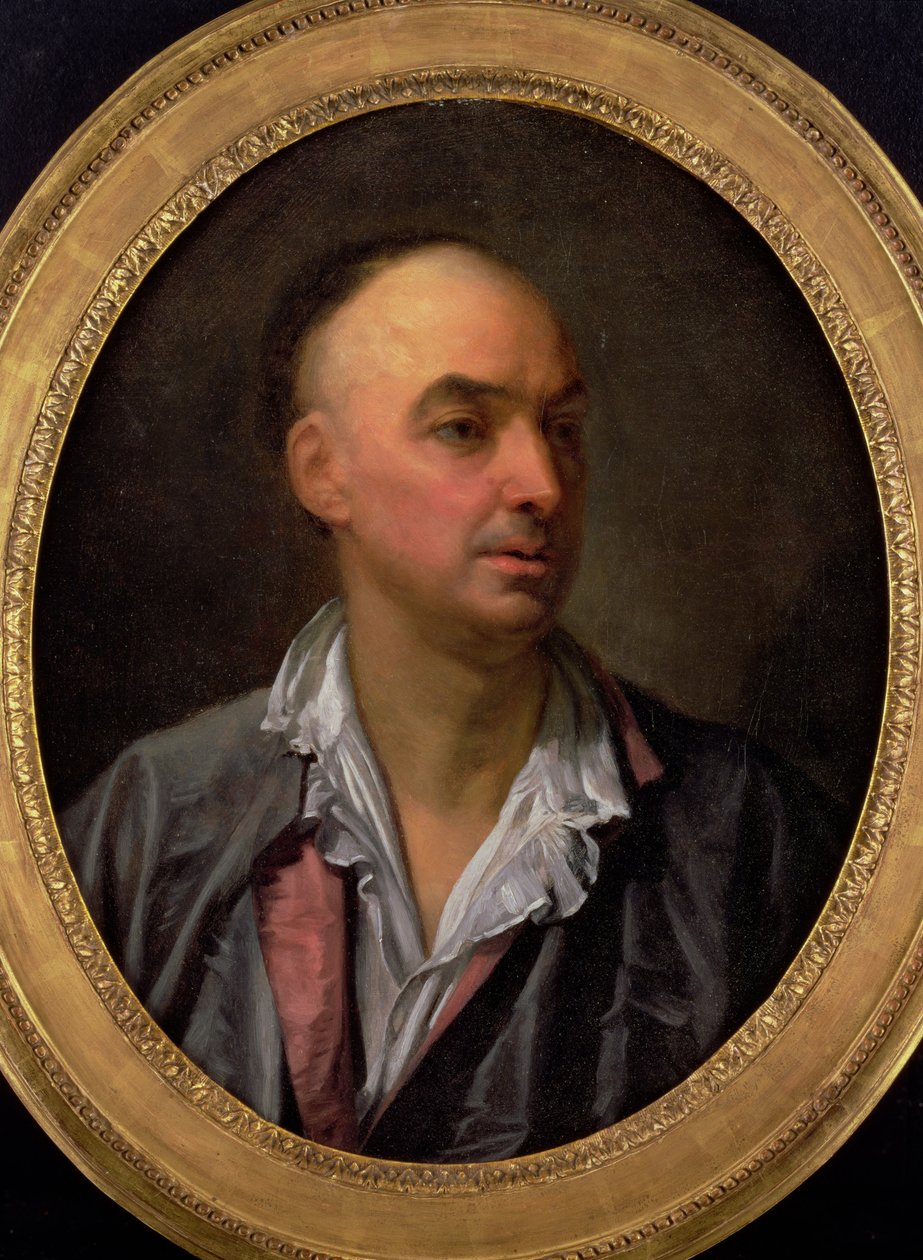 Portrait de Denis Diderot - Jean Baptiste Greuze