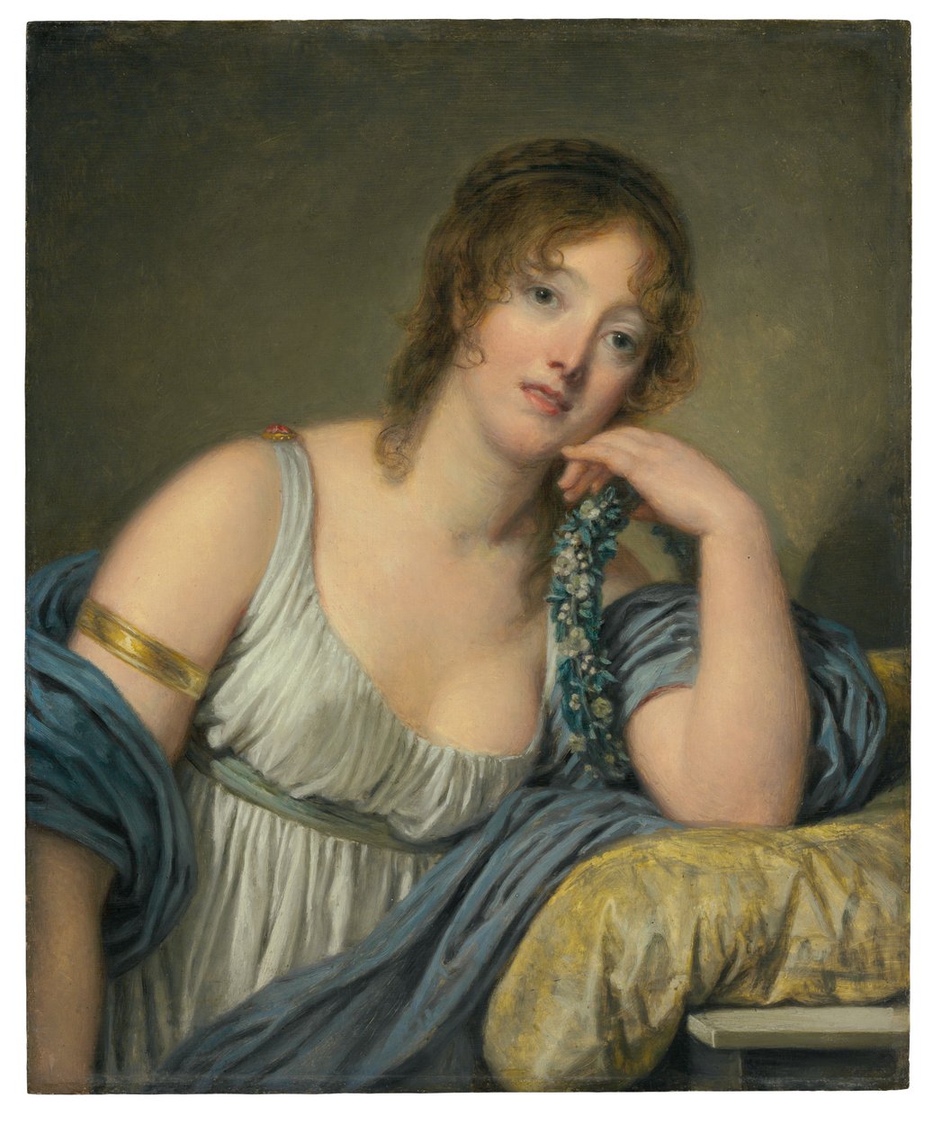 Portrait de Jeanne Philiberte Ledoux (1767-1840), mi-longueur - Jean Baptiste Greuze