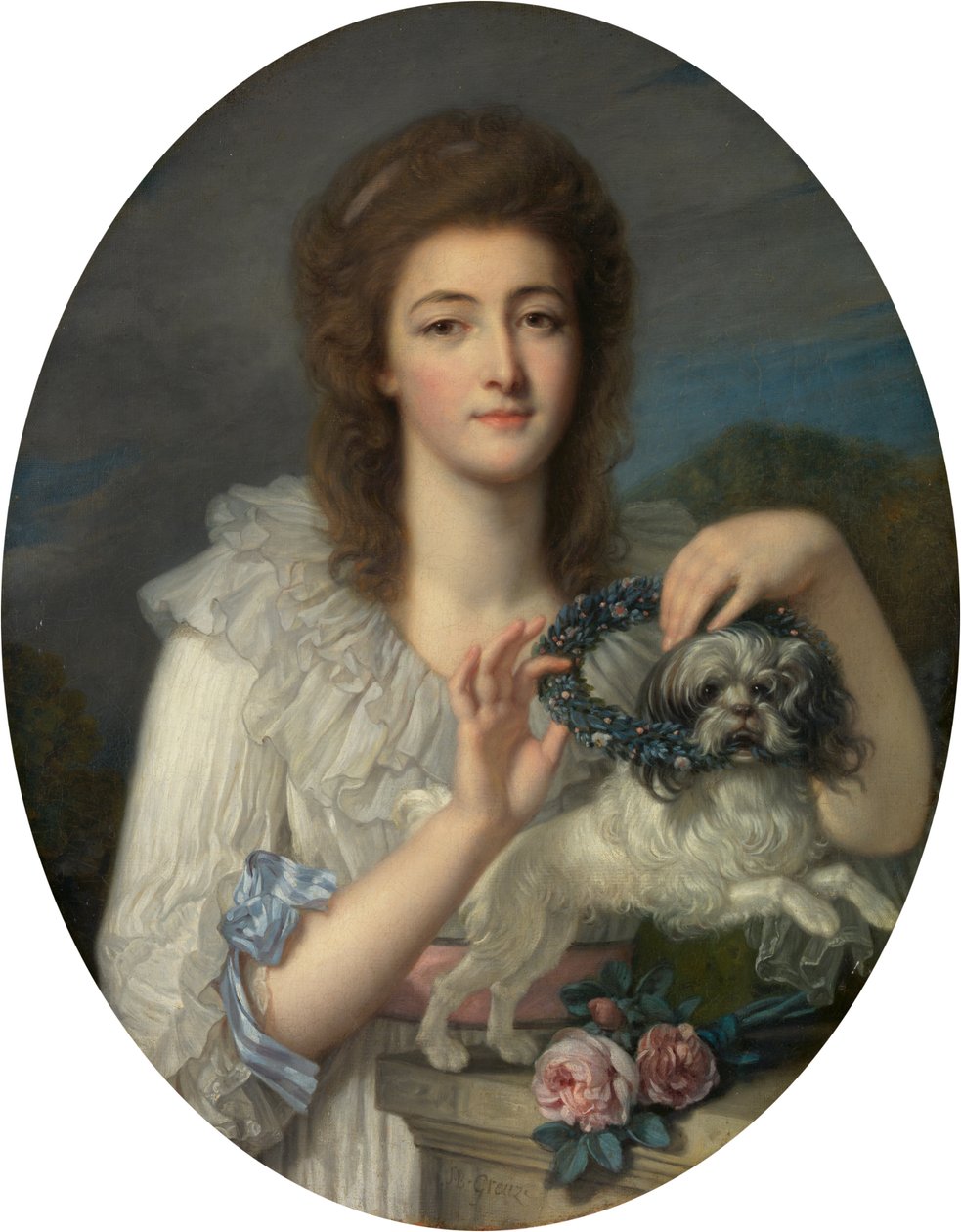 Princesse Varvara Nikolaevna Gagarina (1762-1802) - Jean Baptiste Greuze