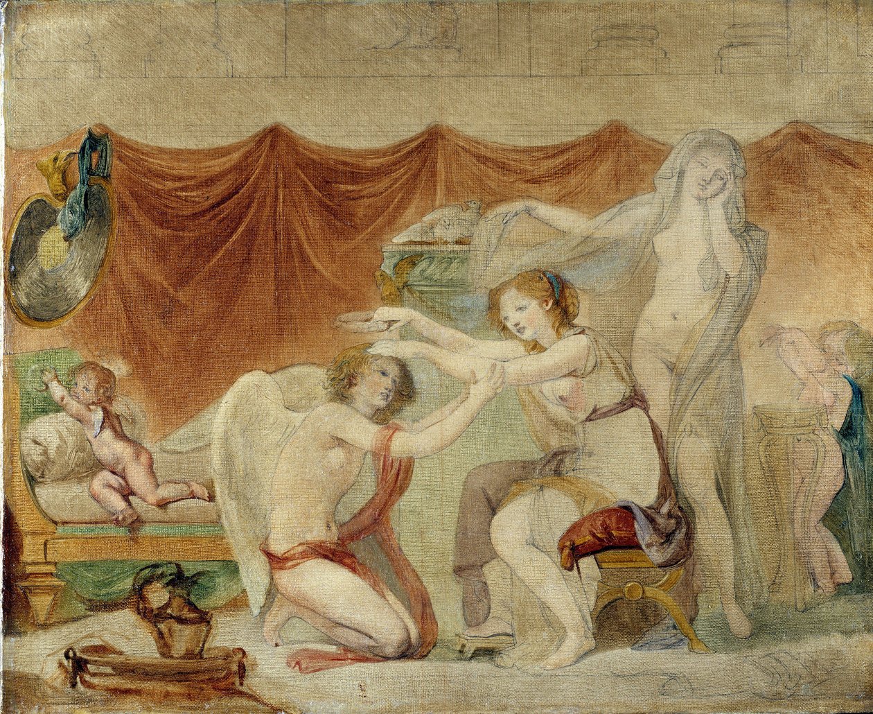 Psyché couronnant l
