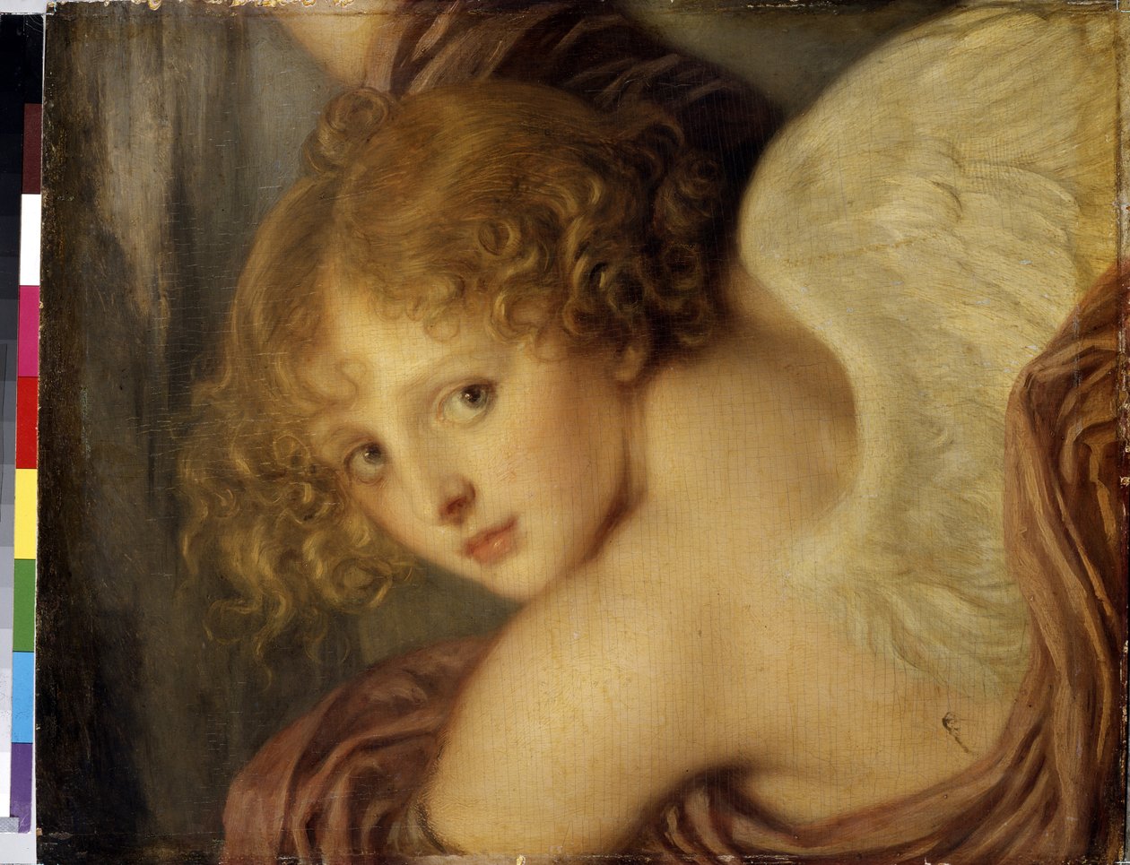 Tête de Cupidon - Jean Baptiste Greuze