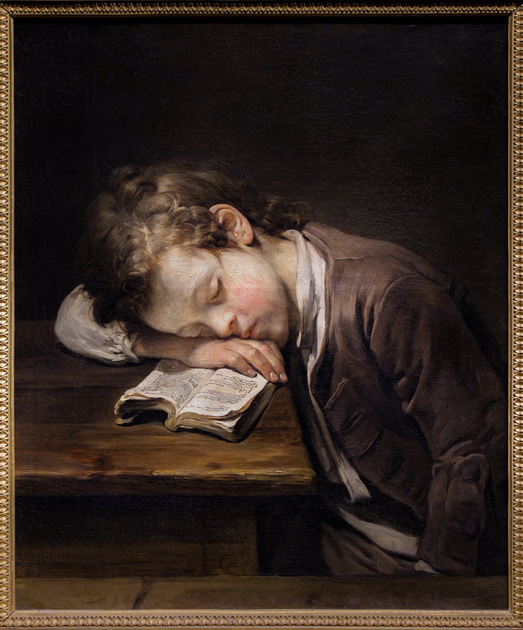 Le petit paresseux - Jean Baptiste Greuze