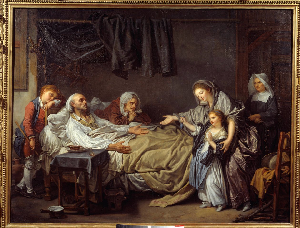 La dame de charité - Jean Baptiste Greuze
