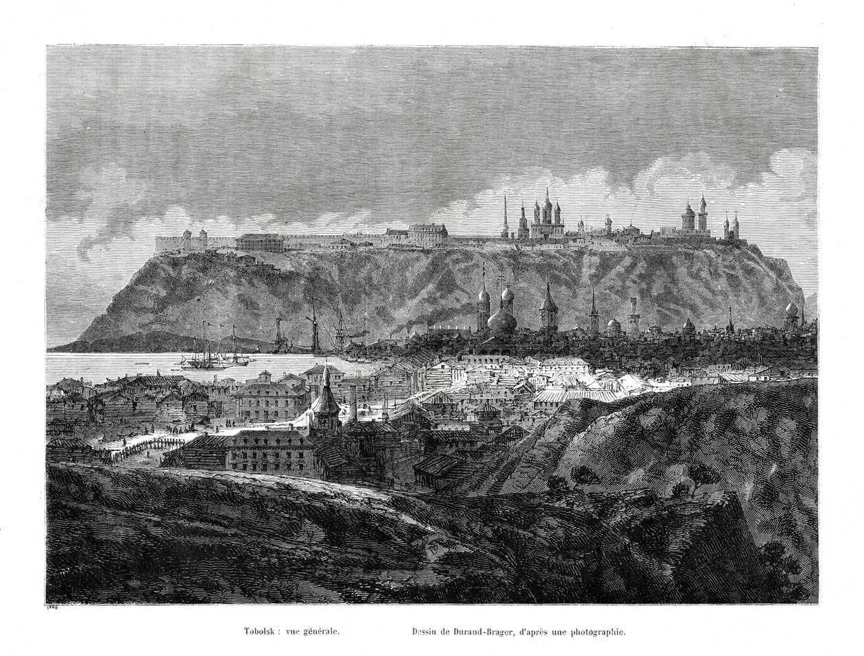 Tobolsk, Sibérie, Russie - Jean Baptiste Henri Durand Brager