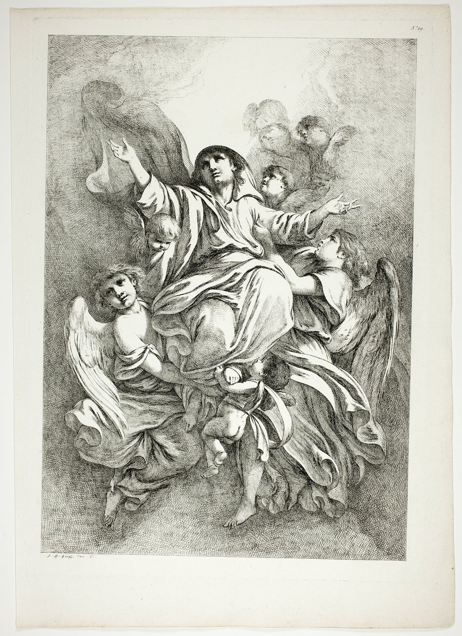 Planche 29 de 38 des Œuvres de J. B. Huet - Jean Baptiste Huet