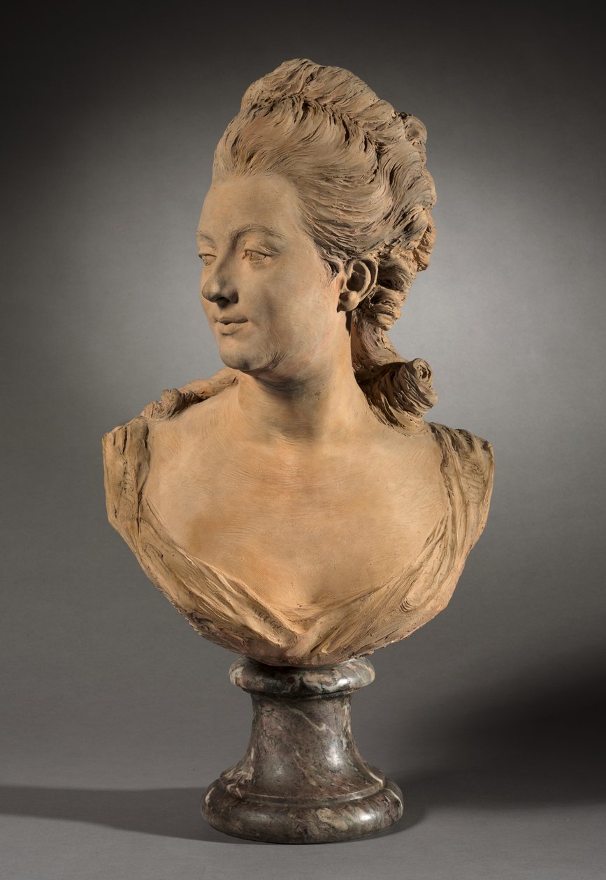 Portrait de Melle de Vandeul, probablement 1760 - Jean Baptiste II Lemoyne