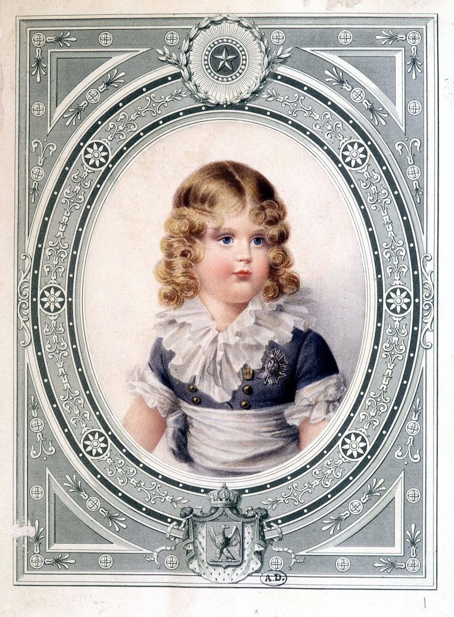 Portrait du Roi de Rome (Napoléon II), fils de l
