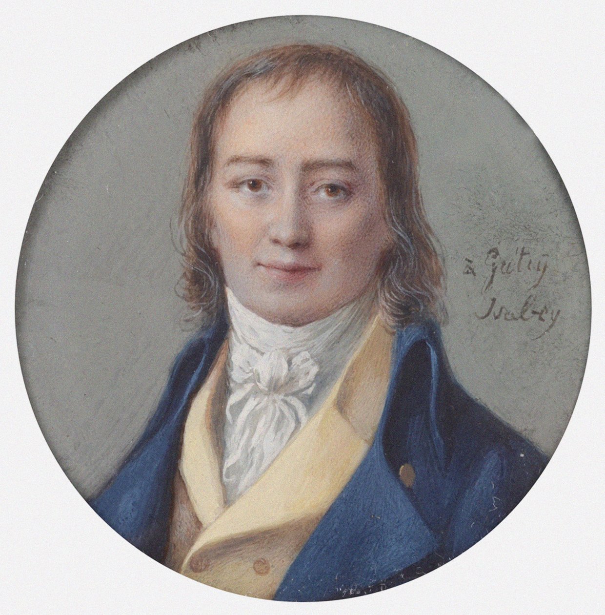 Portrait du compositeur André Ernest Modeste Grétry 1741-1813, 1786-1788 - Jean Baptiste Isabey