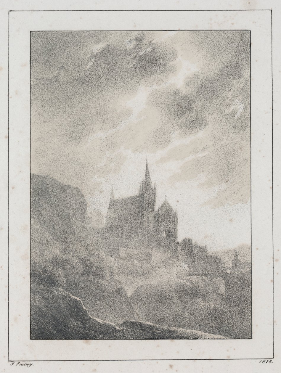 La Cathédrale - Jean Baptiste Isabey