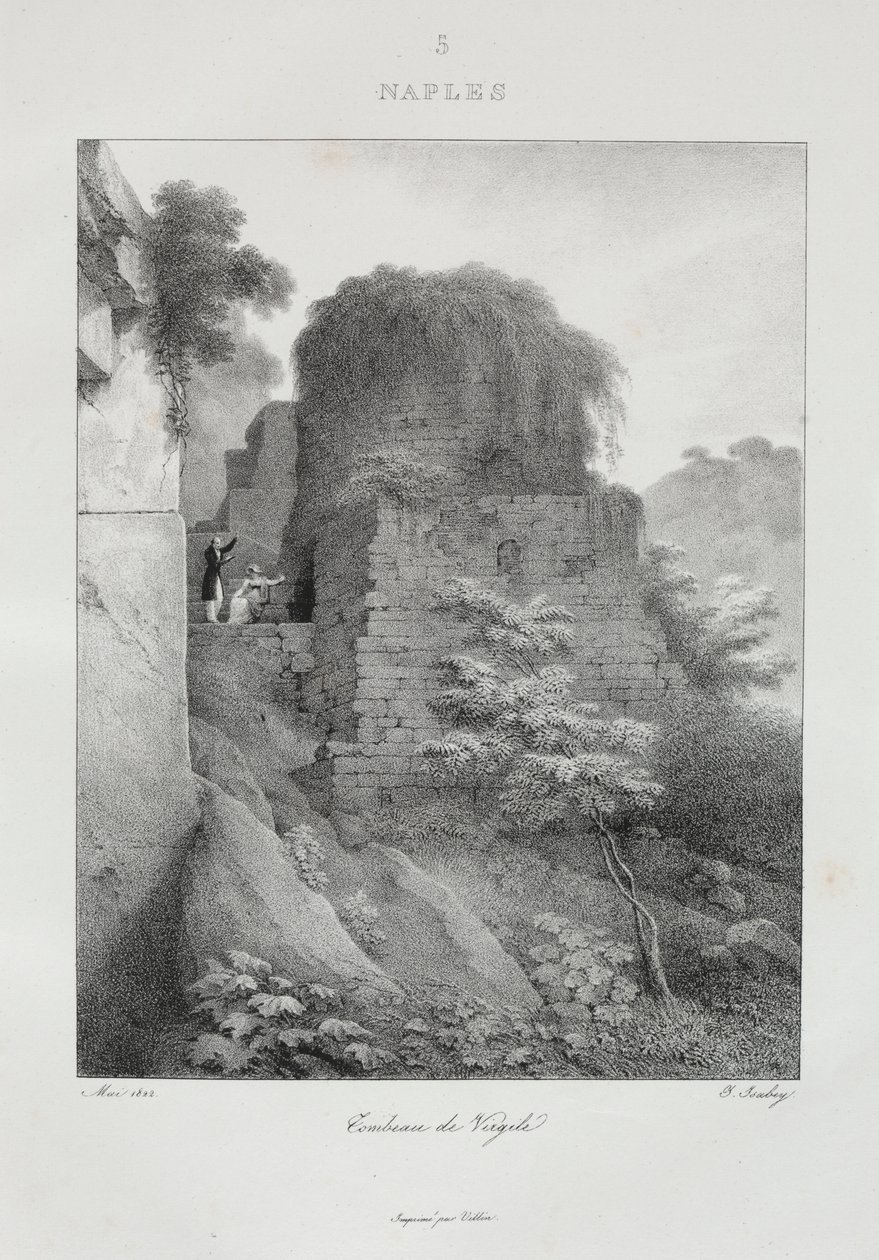 Voyage en Italie en 1822 - Jean Baptiste Isabey