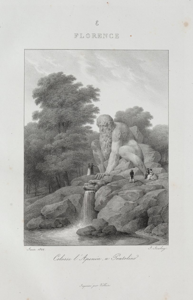 Voyage en Italie en 1822, 1833 - Jean Baptiste Isabey