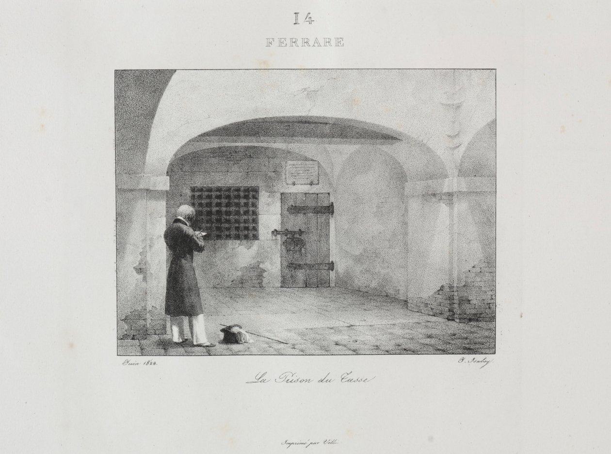 Voyage en Italie en 1822, 1833 - Jean Baptiste Isabey
