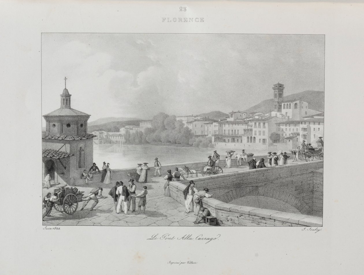 Voyage en Italie en 1822, 1833 - Jean Baptiste Isabey