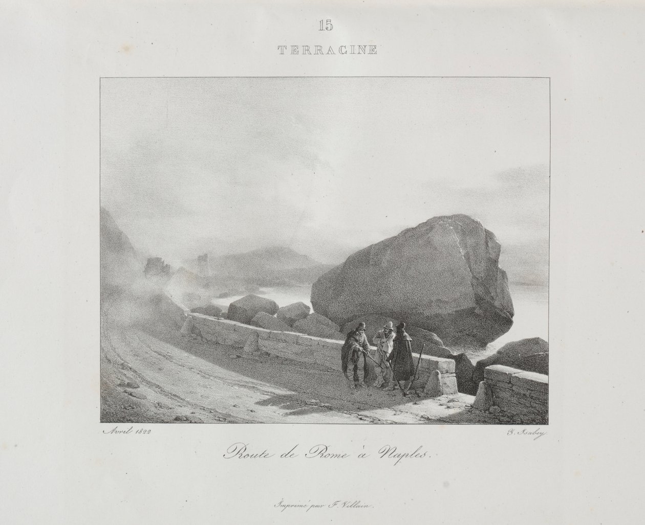 Voyage en Italie en 1822, 1833 - Jean Baptiste Isabey
