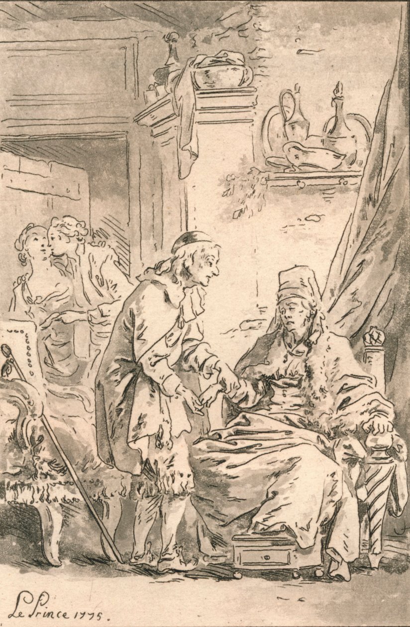 Le Toucher, 1775 - Jean Baptiste Le Prince