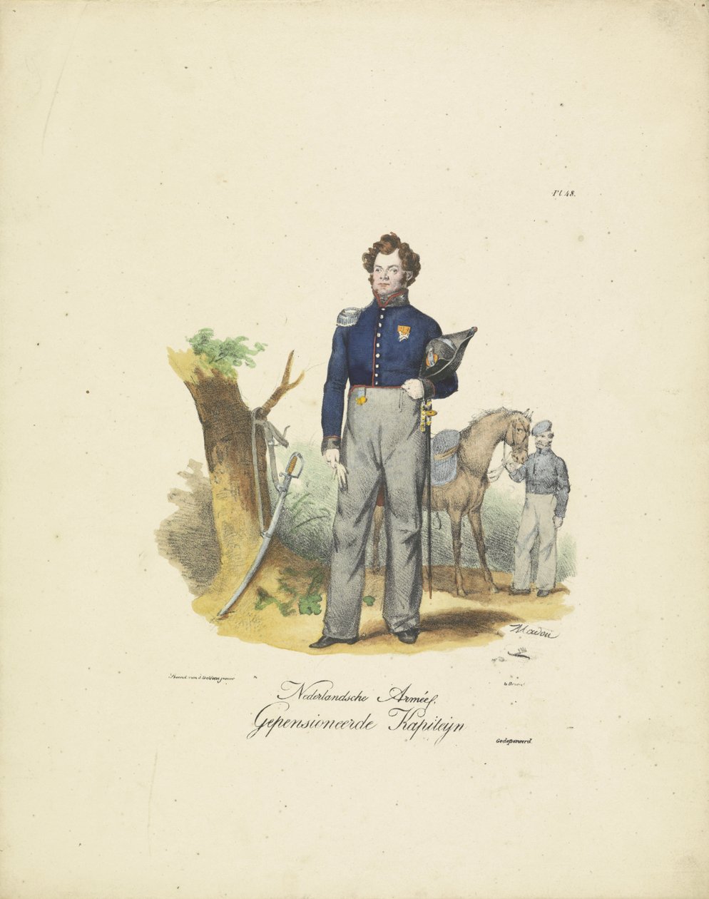 Capitaine retraité, 1820-1825 - Jean Baptiste Madou